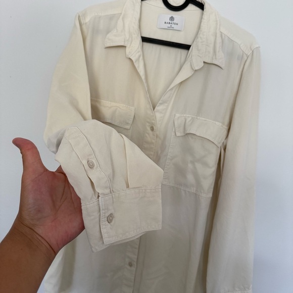 Babaton Cream Button Down Shirt - Picture 5 of 8